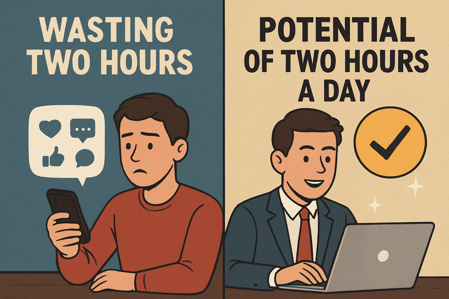 Potential of two hours a day